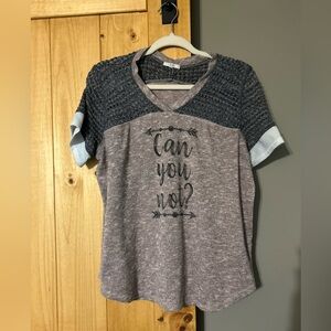 Maurices Textured Knit Top Size XL